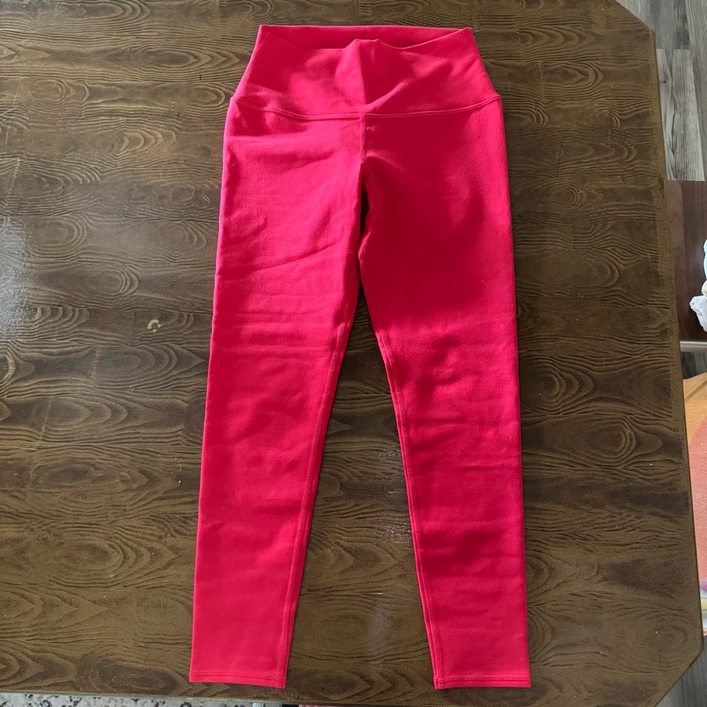 Alo Yoga 7/8 Airbrush Legging - Red